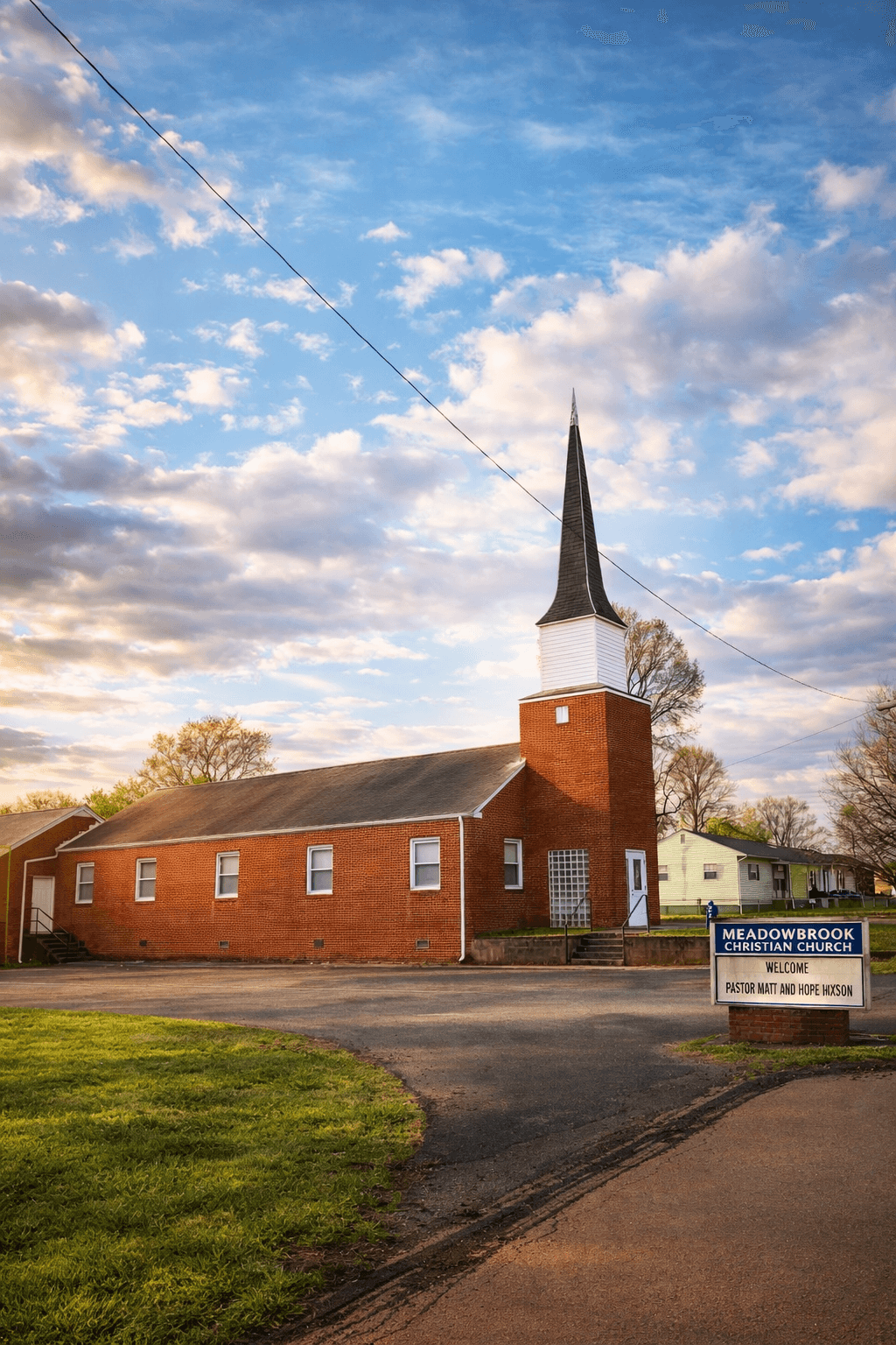 Meadowbrook Christian Church building in Maryville, Tennessee