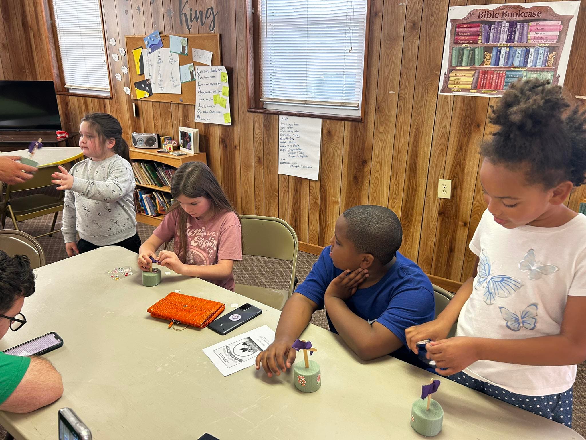 Kids activity time at Meadowbrook Christian Church